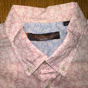 NEW Ben Sherman men’s floral print long sleeve dress shirt